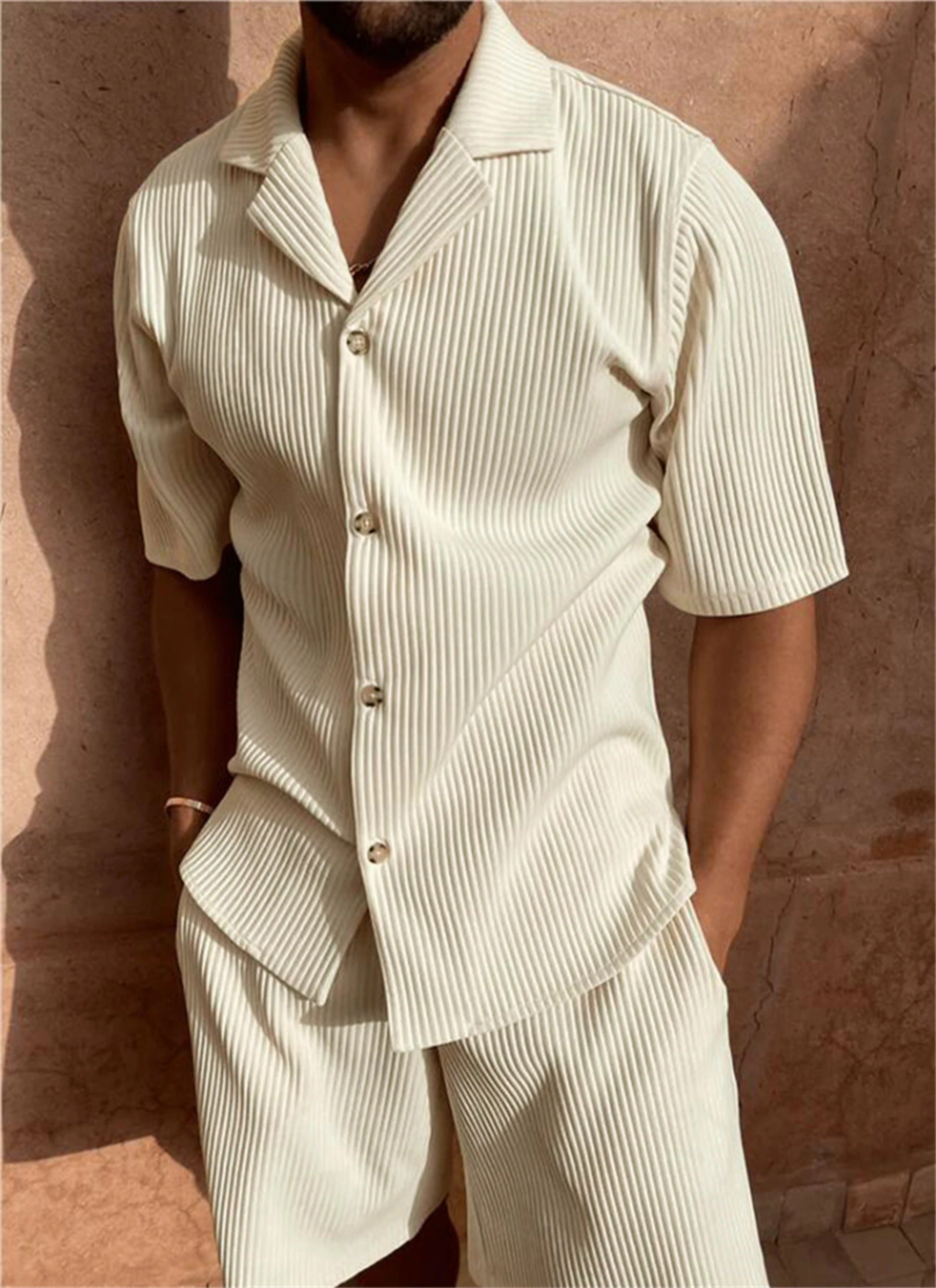 MARC | Men’s 2-Piece Set – Shirt & Shorts