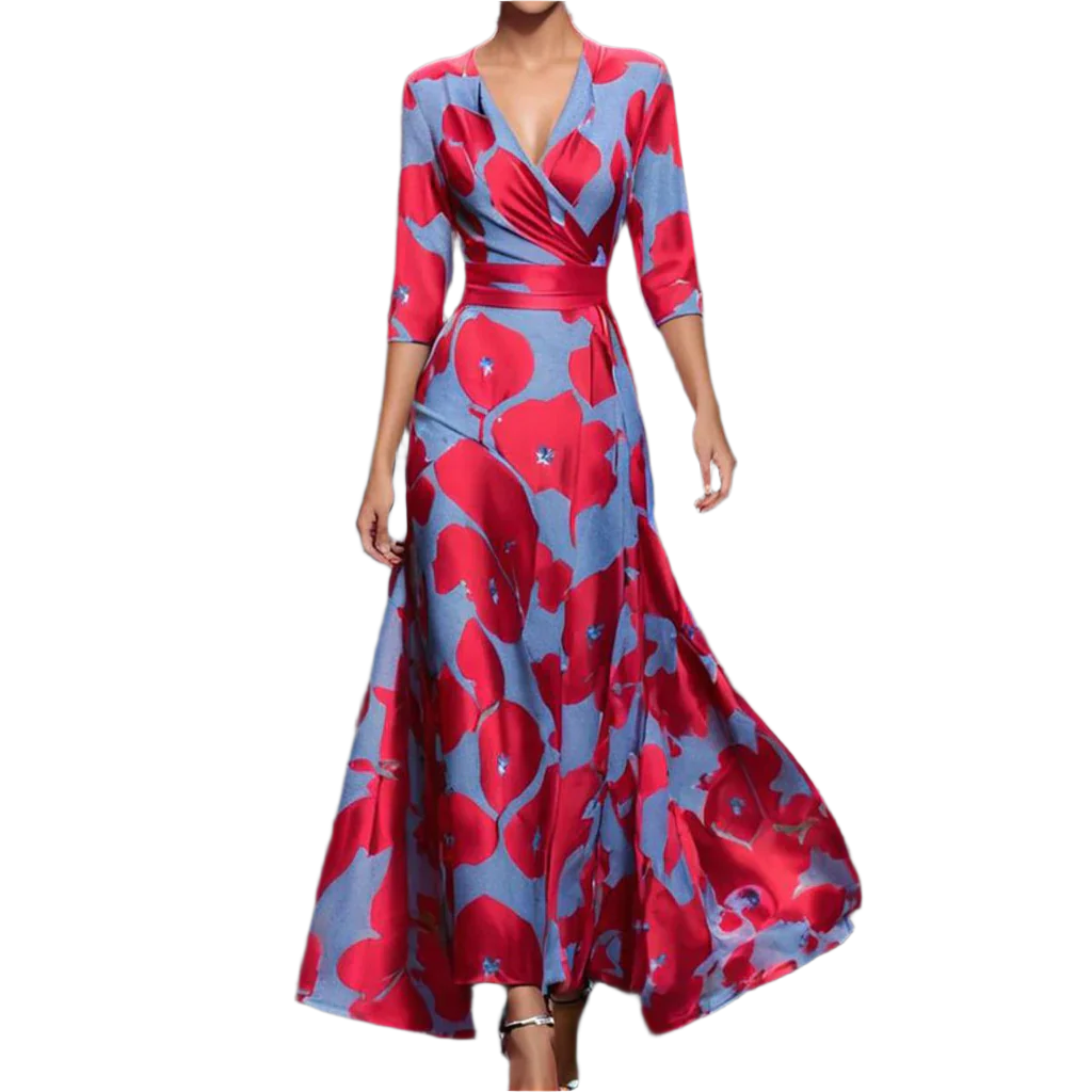 PAOLA | Women’s Midi Dress with Pockets