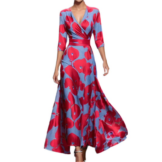 PAOLA | Elegant Dress with Pockets