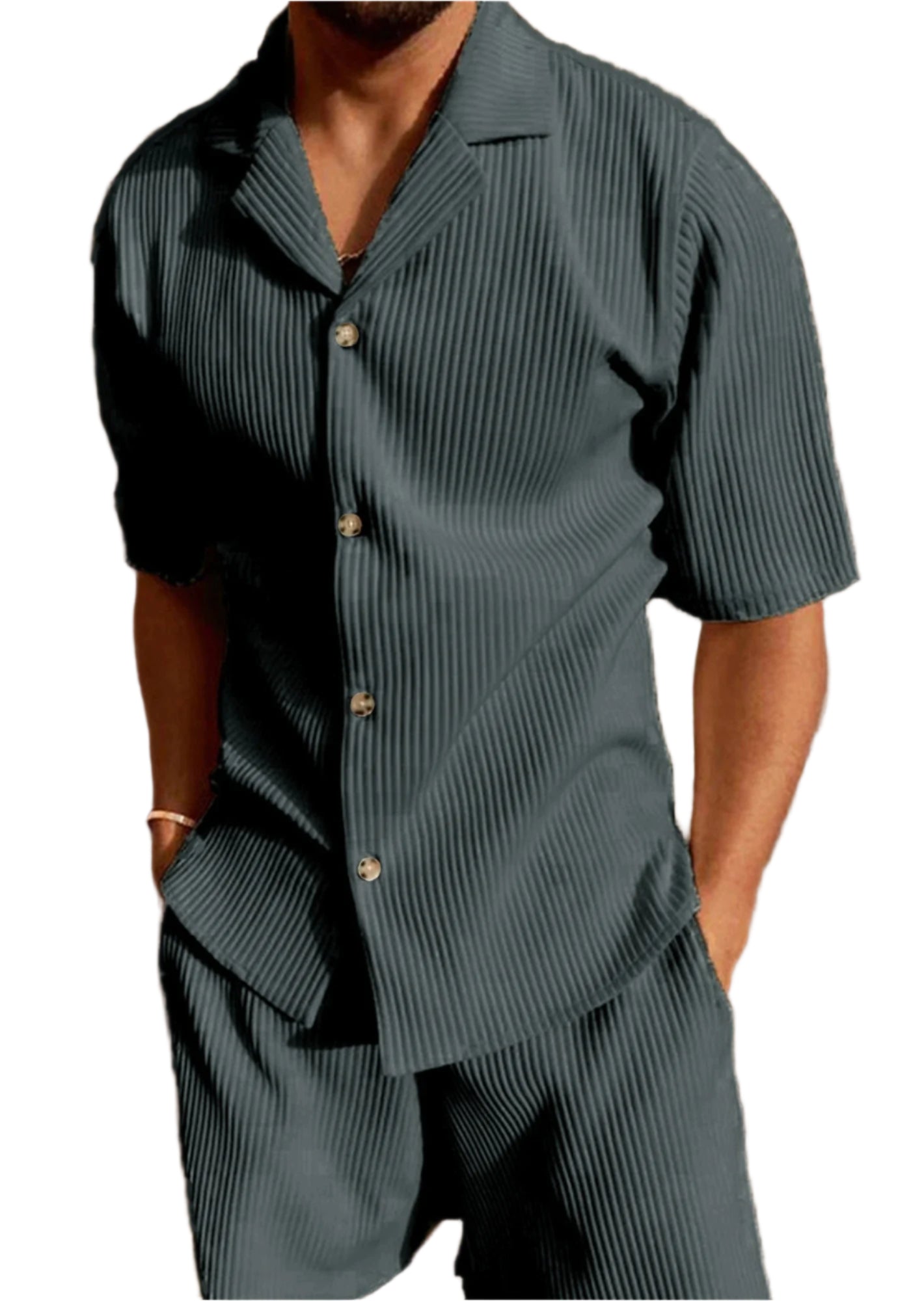 MARC | Men’s 2-Piece Set – Shirt & Shorts