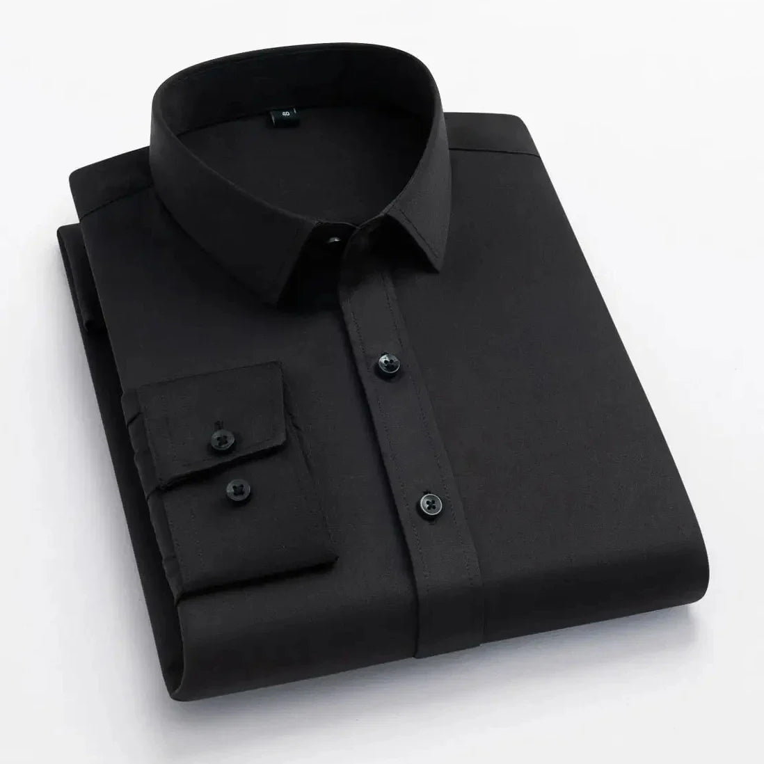 ROBERTO | Men’s Stretch Wrinkle-Resistant Formal Shirt