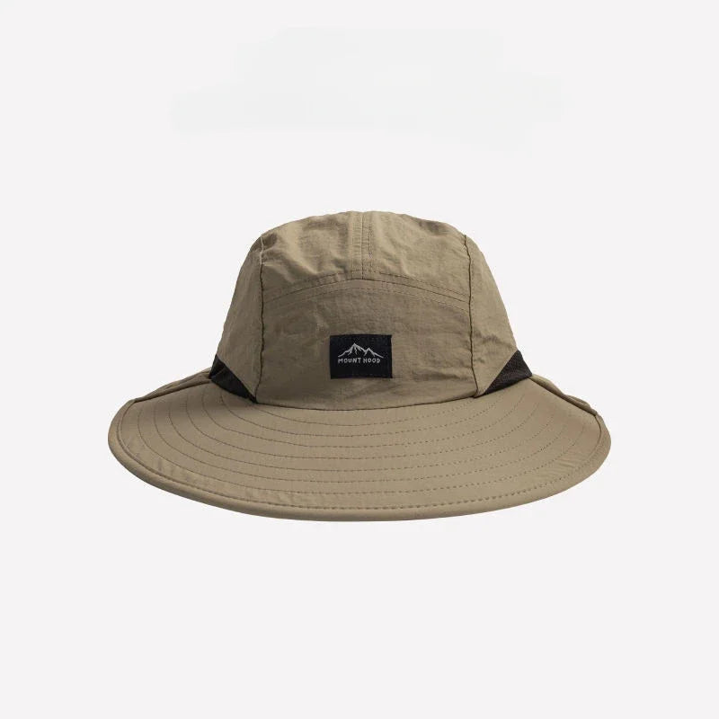 LUCA | Unisex Wide-Brim Summer Hat with Neck Flap
