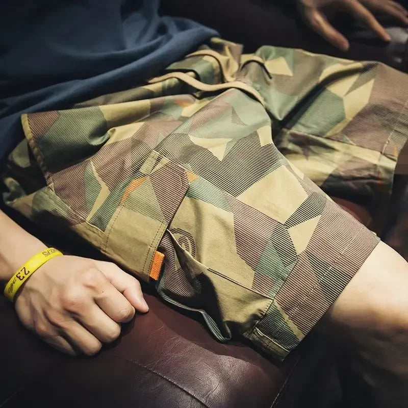 DAVIDE | Men’s Lightweight Camouflage Cargo Pants