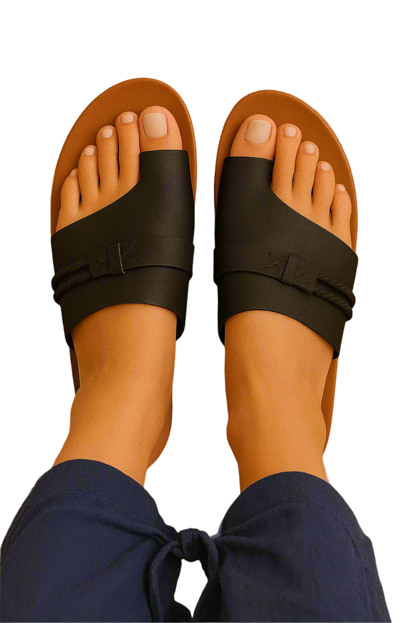 SOFIA | Women’s Leather Sandals with Toe Loop