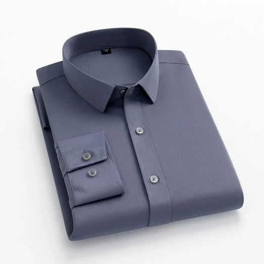 ROBERTO | Men's Stretch No-Iron Dress Shirt