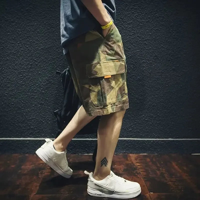 DAVIDE | Men’s Lightweight Camouflage Cargo Pants